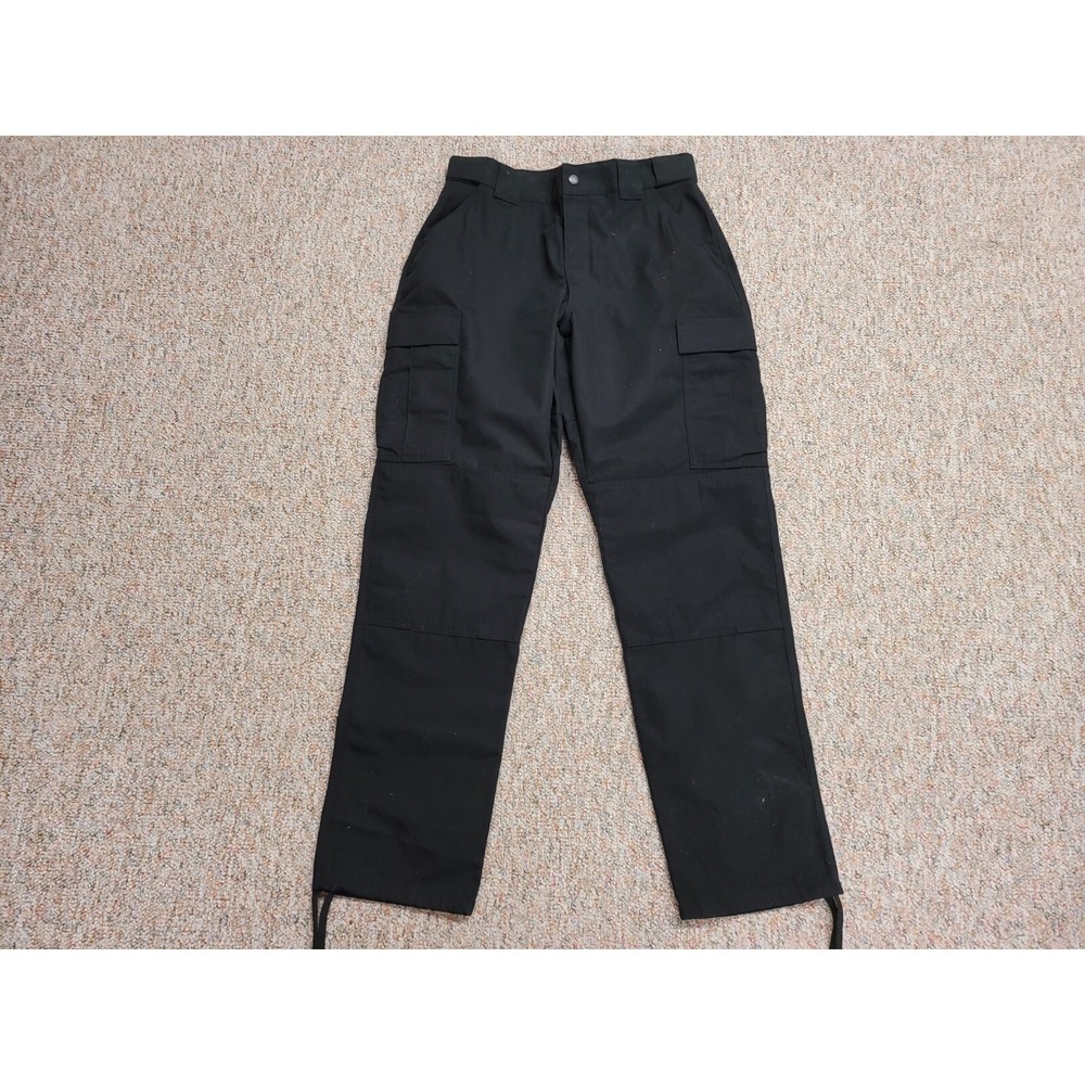 5.11 Tactical Series Cargo Pants Mens Large‎ Black Ripstop Work Utility